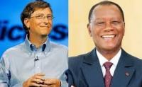 Lutte contre Ebola: Alassane Ouattara et Bill Gates font des dons 