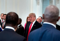 Trump se moque des dirigeants Africains