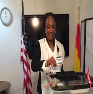 Vote à l’Ambassade de Guinée à Washington, le 11 Octobre 2015