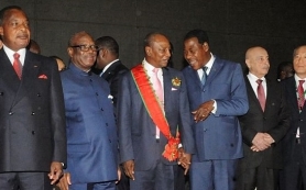 Investiture du Président Alpha Condé à Conakry, le 14 décembre 2015