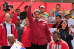 Venezuela se mobilise piqué par la menace de Trump