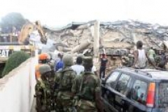Un centre commercial s'effondre à Accra, 3 morts