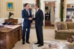 Obama déjeune avec son ex-adversaire Romney à la Maison Blanche