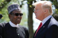 Trump reçoit le président du Nigeria à la Maison Blanche