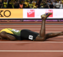 Usain Bolt s'est effondré